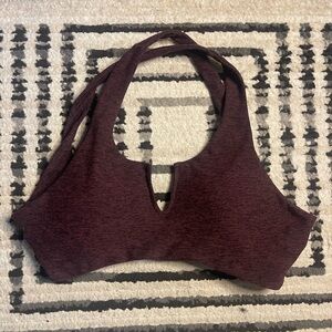 Bombshell Sportswear Ace sports bra in port size XL